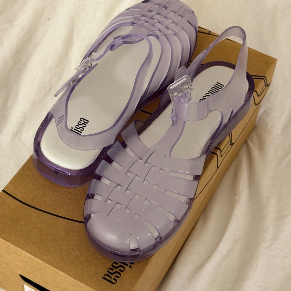 Melissa Clear Jelly Possession Sandals — US 5, New in Box